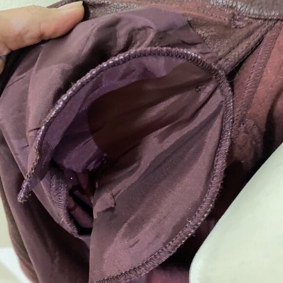 Vex Faux  Suede Purple Jacket - Picture 6 of 6